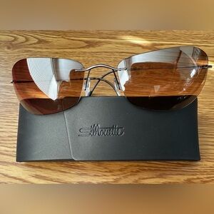 Silhouette Rimless Sunglasses - Lightweight Titanium Frame
